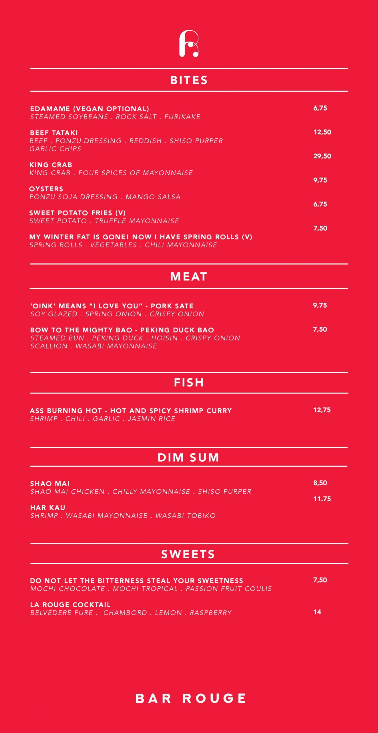 Diner Rouge Menu Le Rouge Bar Restaurant Menu | Le chat rouge pub et bar, Le Barcarès – EBJS